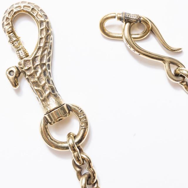 Peanuts&Co ウォレットチェーン ブラス PEANUTS WALLET CHAIN brass