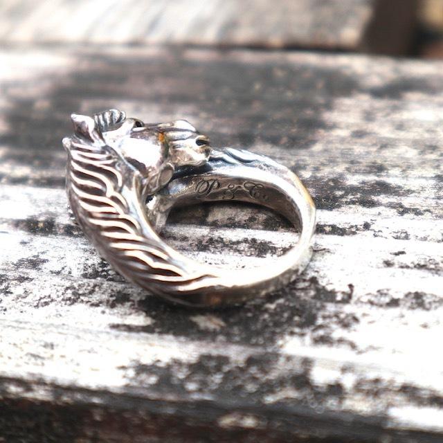 ピーナッツカンパニー PEANUTS&CO. TWO FACE HORSE RING