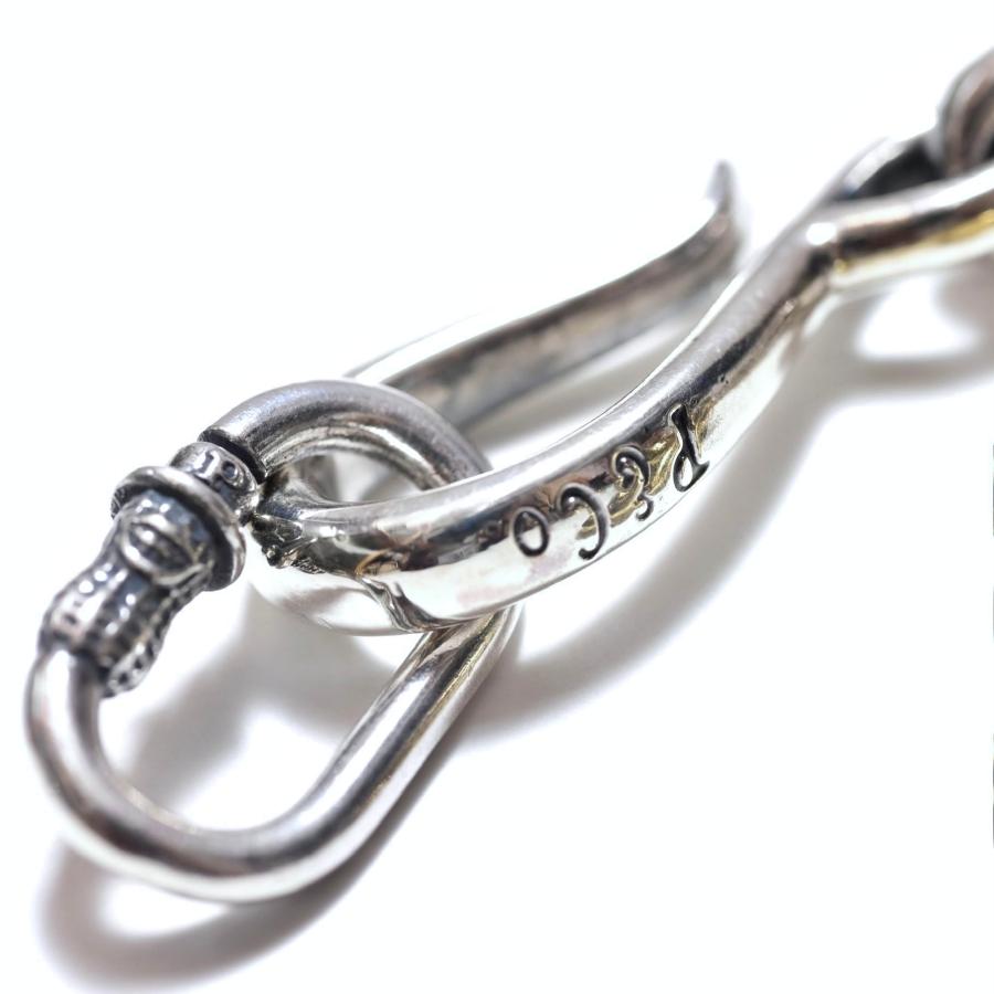 【新品】PEANUTS&CO ピーナッツカンパニー ウォレットチェーン シルバー ピーナッツカンパニー PEANUTS&CO. |SNAKE CLIP TYPE