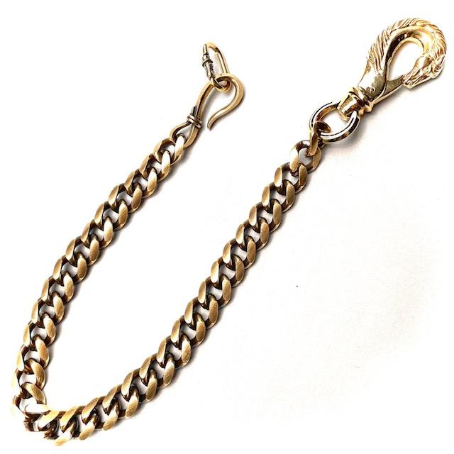 PEANUTS＆CO Peanuts&Co ホース ウォレットチェーン ブラス horse