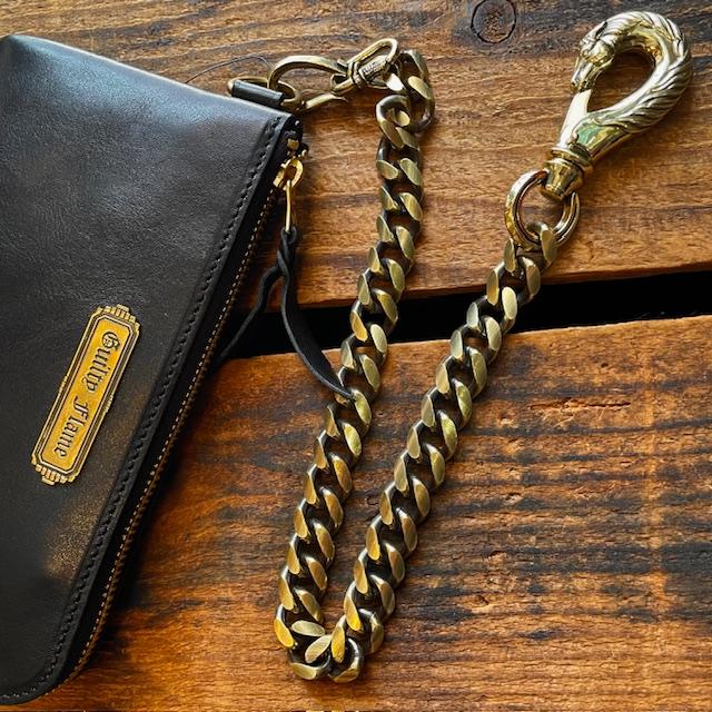PEANUTS＆CO ホース ウォレットチェーン ブラス horse wallet chain