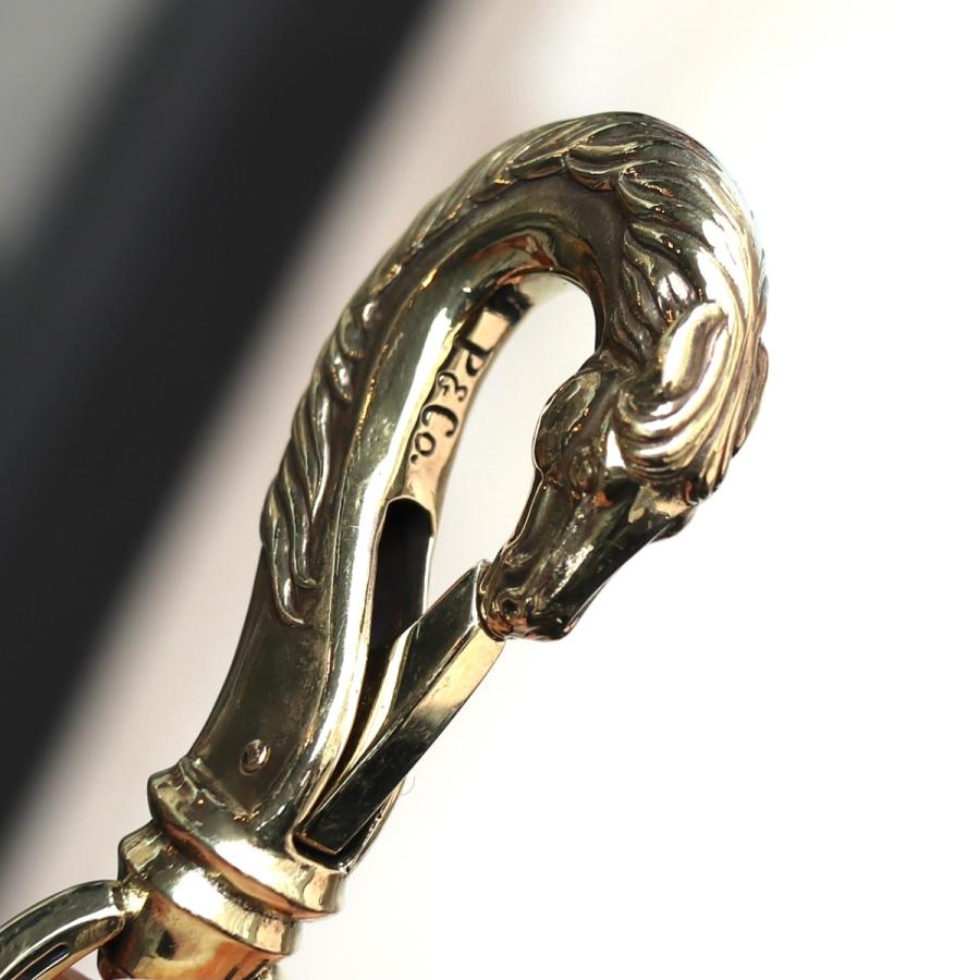 Peanuts&Co ホース ウォレットチェーン ブラス horse wallet chain horse×horse brass ピーナッツカンパニーの画像