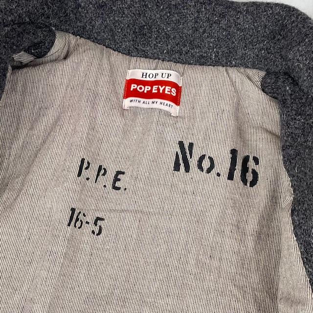POPEYES ポップアイズ 8 BALLERS JACKET ジャケット ブラックの画像