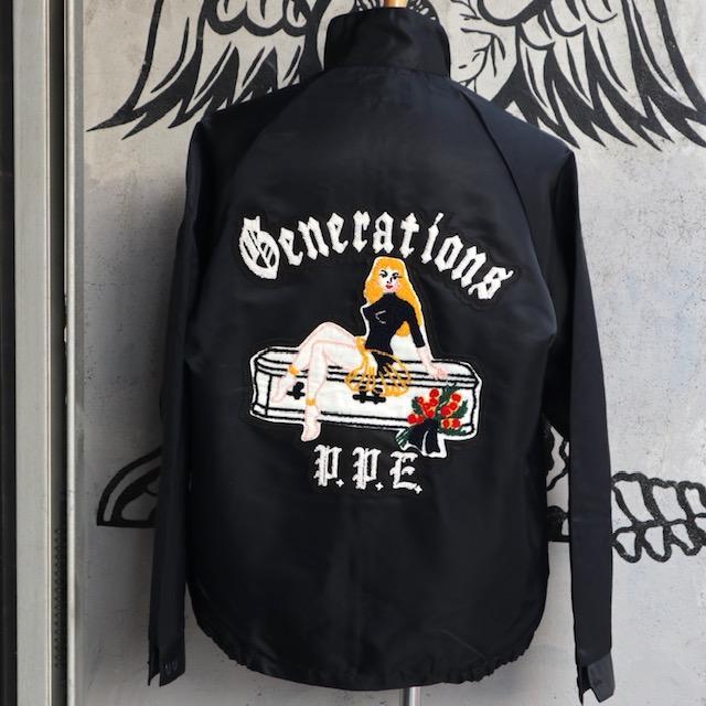 POPEYES ポップアイズ GENERATIONS CLUB JACKET ブラック ドリズラー 