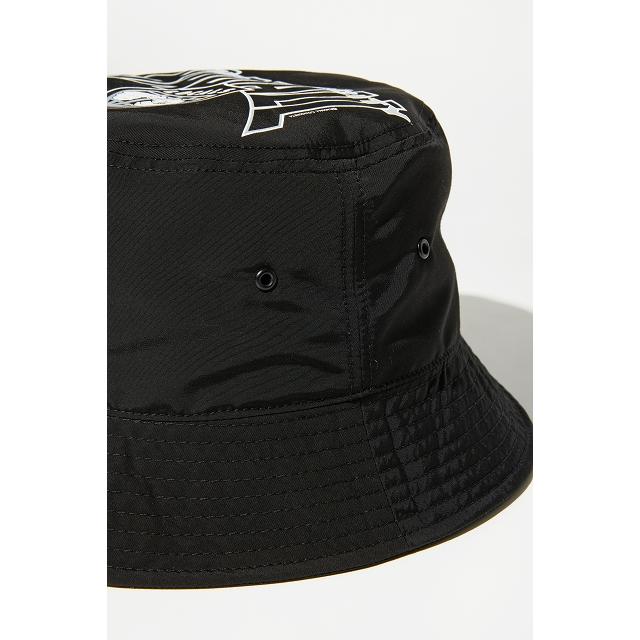 RADIALL ラディアル レザー バケットハット ブラック　M RADIALL（ラディアル） バケットハット HOOD CITY BUCKET HAT