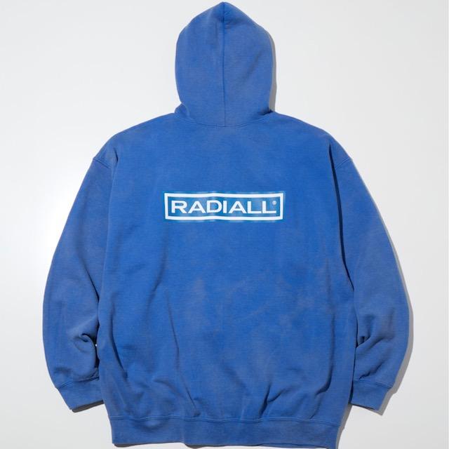 RADIALL（ラディアル） Wheels ZIP UP HOODIE ジップパーカー