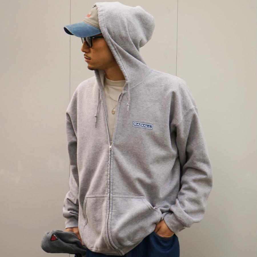 RADIALL（ラディアル） Wheels ZIP UP HOODIE ジップパーカー
