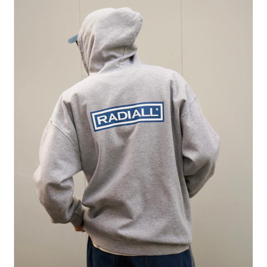 RADIALL（ラディアル） Wheels ZIP UP HOODIE ジップパーカー