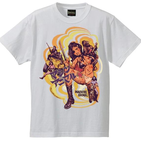 Lサイズ ロッキンジェリービーン EROSTIKA Machine Animal Tシャツ