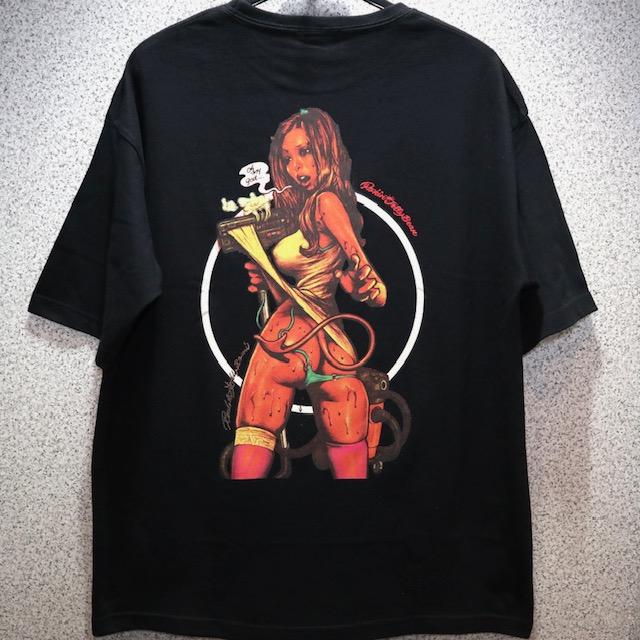 XLサイズ ロッキンジェリービーン 黒色 Tシャツ ポケット付き XLサイズ ロッキンジェリービーン 黒色 Tシャツ ポケット付き