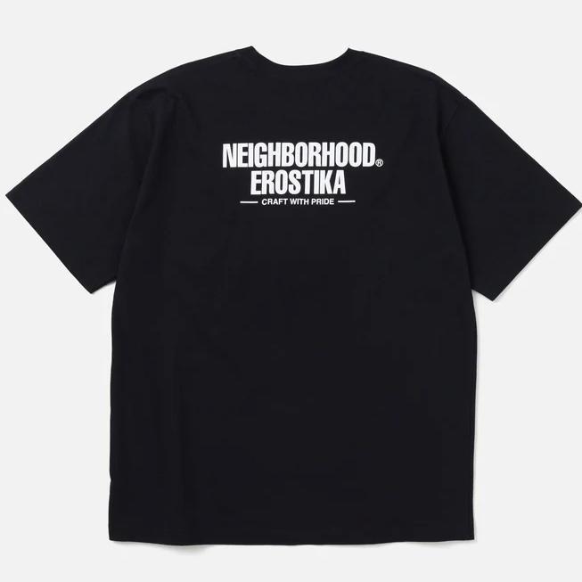 Mサイズ ロッキンジェリービーン NEIGHBORHOOD NH x EROSTIKA ネイバーフッド Tシャツ 黒色 Mサイズ ロッキンジェリービーン NEIGHBORHOOD NH x EROSTIKA ネイバーフッド Tシャツ 黒色