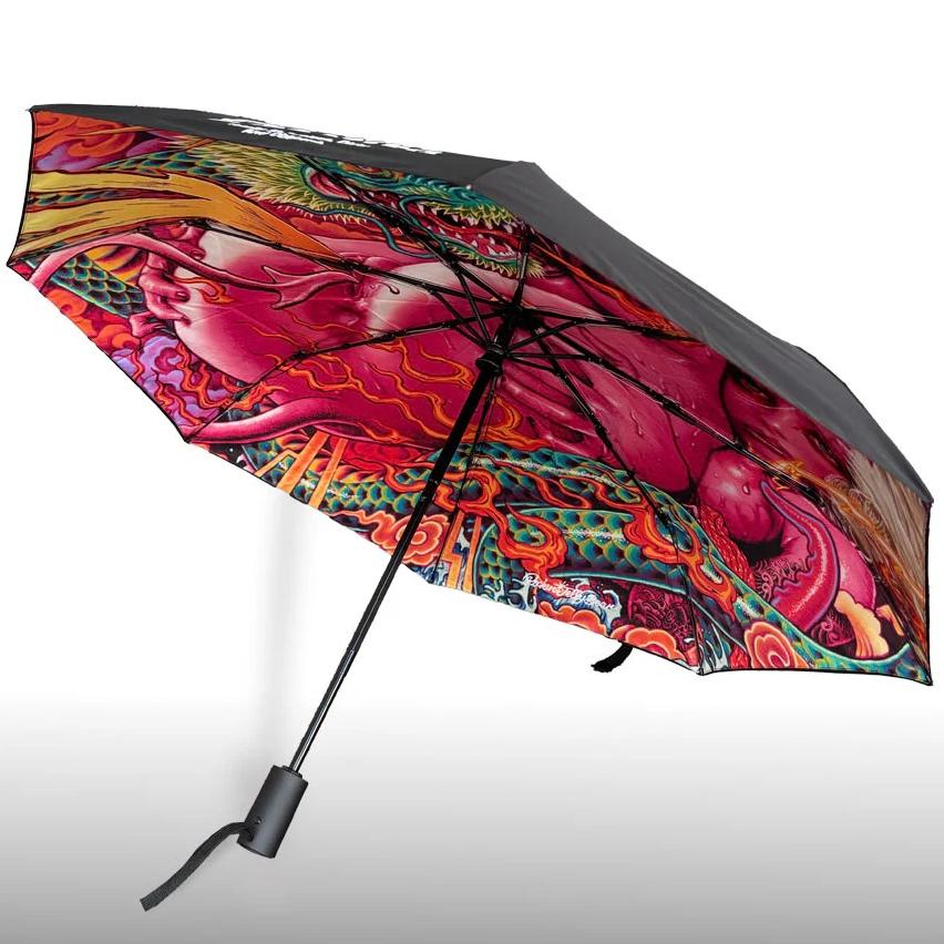 ロッキンジェリービーン EROSTIKA Automatic Folding Umbrella 傘 大