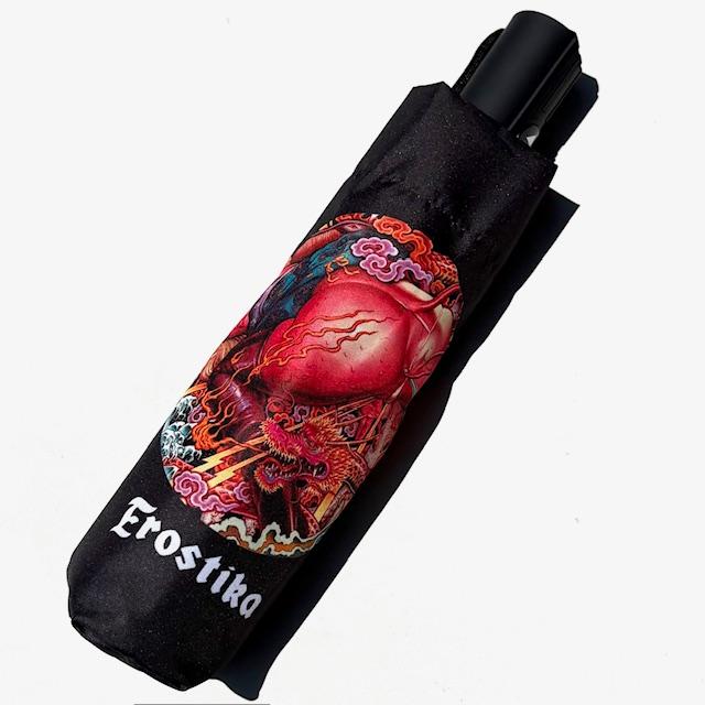 ロッキンジェリービーン EROSTIKA Automatic Folding Umbrella 傘 大