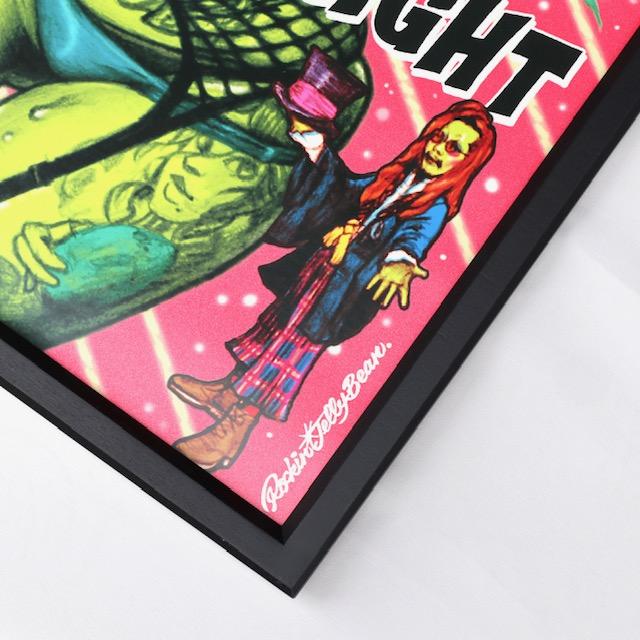 ロッキンジェリービーン FARPLANE NIGHT ポスター 国内正規品 FARPLANE NIGHT: フレーム入り スパークルポスター artwork by