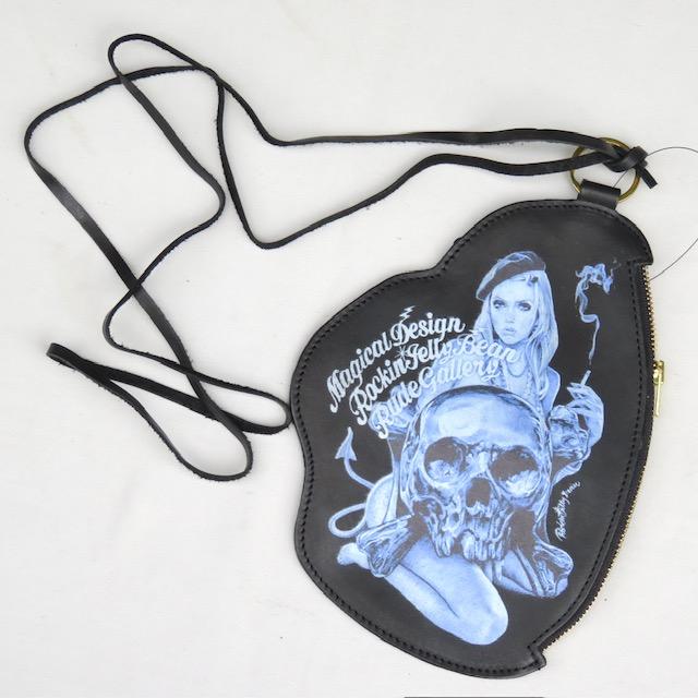 ロッキンジェリービーン EROSTIKA “PARIS NOIR” LEATHER POUCH