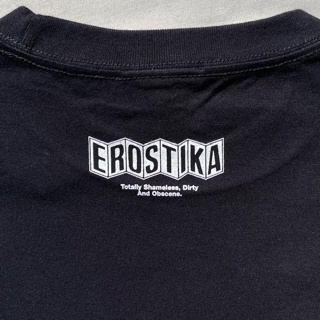 Mサイズ ロッキンジェリービーン MONDO EROSTIKA ALT2 Tシャツ 黒色