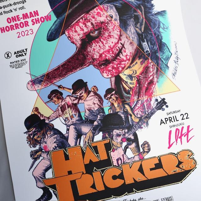 250枚限定 ロッキンジェリービーン HAT TRICKERS シルク