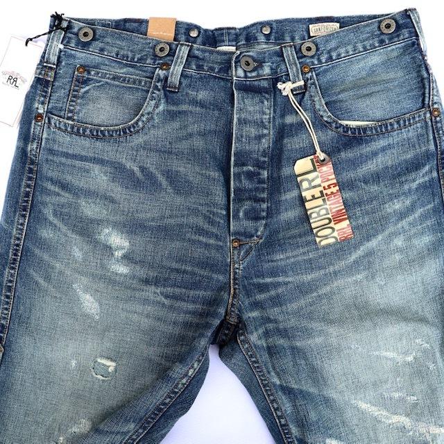 定価61600円 W32 RRL デニム ワークパンツ サスペンダーボタン付き ダブルアールエル｜flashcadillackustom｜05