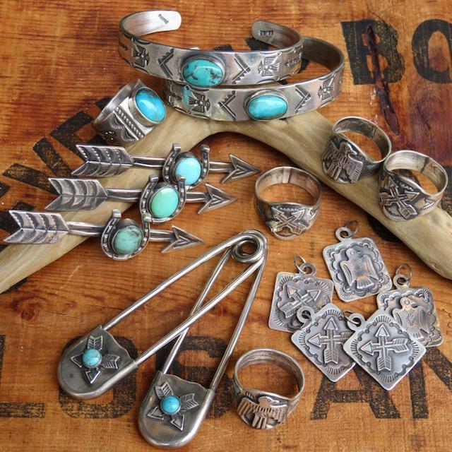 Indian Jewelry 23号 RED RABBIT TRADING Co. シガーバンド Indian Jewelry 23号 RED RABBIT TRADING Co. シガーバンド