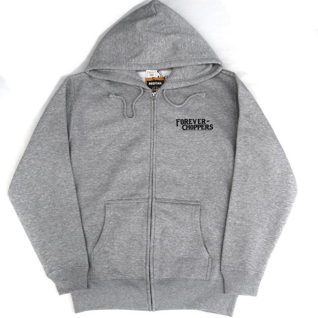 Lサイズ Red Tail FC-TiGER フルジップ パーカー グレー色 レッドテイル |  | 03