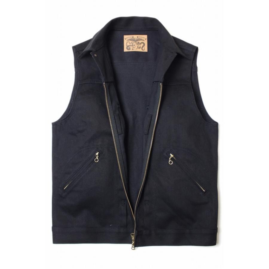 RED TAIL ブラックベスト 全2色【RED TAiL/レッドテイル】2023AW「VN-1 Motorcycle Vest/VN-1