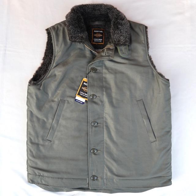 Lサイズ Red Tail レッドテイル VN-1 MC VEST ミリタリー N-1 デッキ