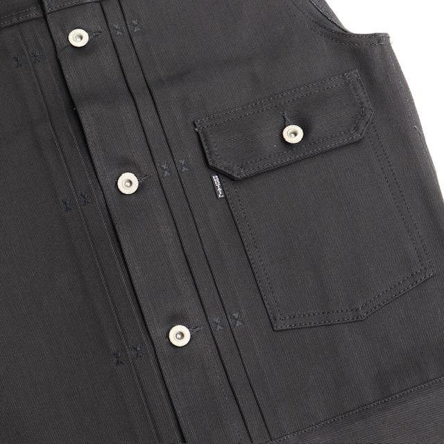 Lサイズ Red Tail レッドテイル クロス デニムベスト Cross Denim Vest