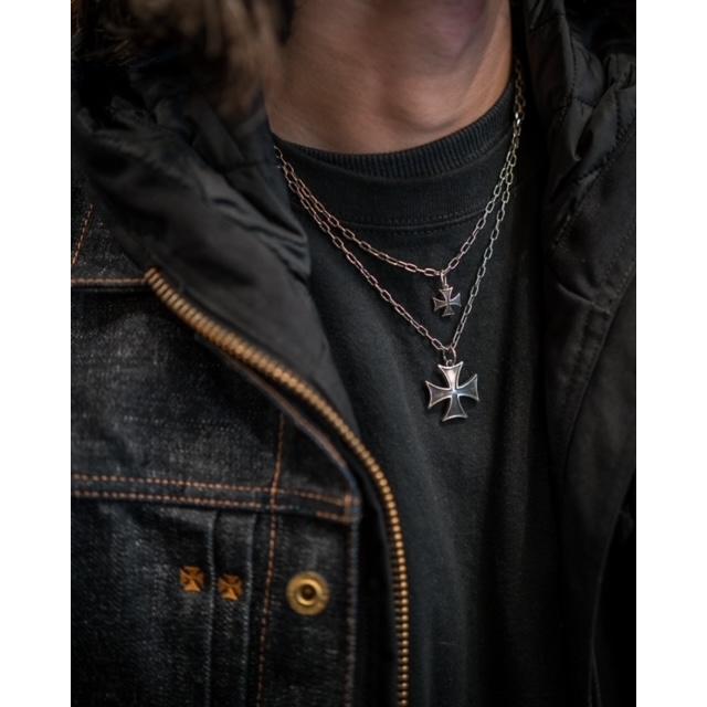 SSサイズ Red Tail レッドテイル アイアンクロス ネックレス 13Chain