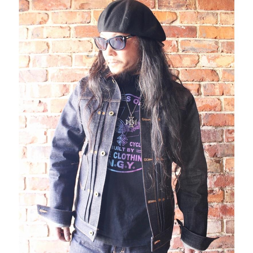 RED TAIL デニムジャケット Cross Denim Jacket Lサイズ Red Tail レッドテイル デニムジャケット Cross Denim