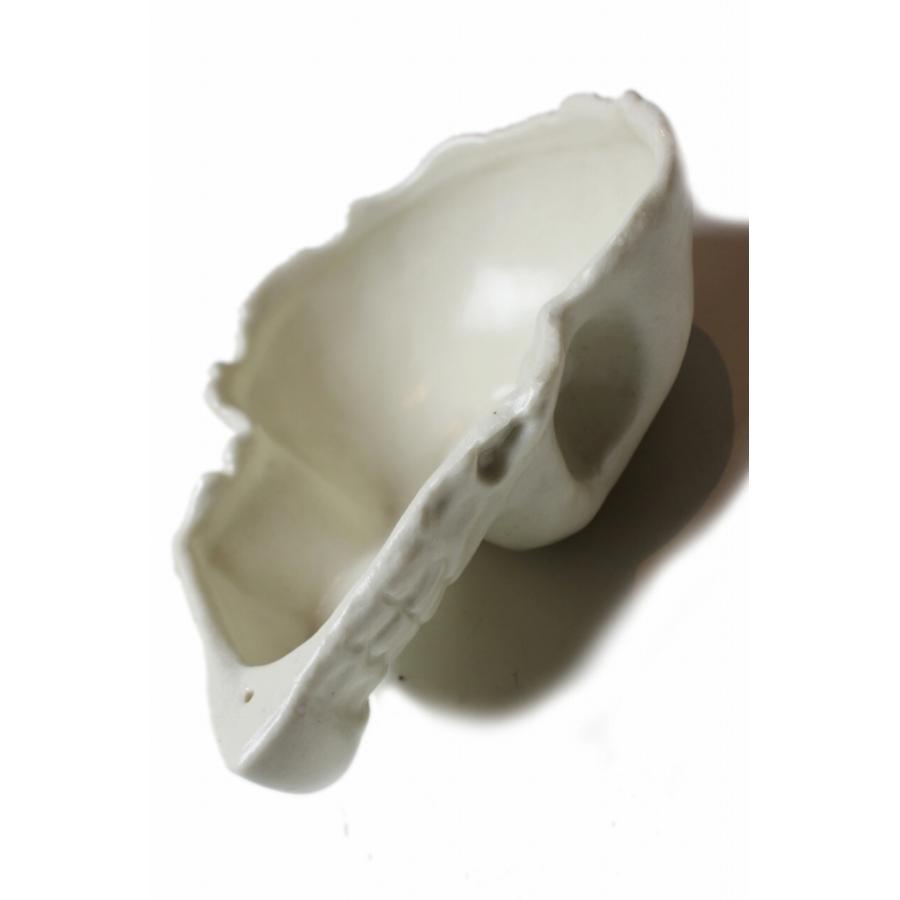 Red Tail レッドテイル BLACKBOOTS CERAMICS 髑髏 BOWL ホワイト