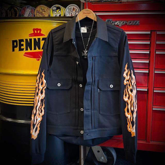 Lサイズ Red Tail レッドテイル クロス デニムベスト Cross Denim Vest 6th ブラック VISE |  | 05