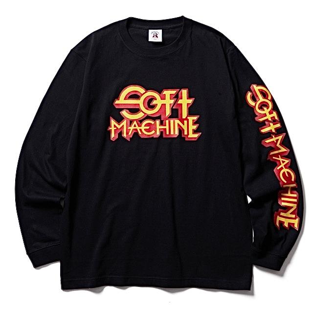 ●SOFTMACHINE ソフトマシーン 長袖Tシャツ L Softmachine SOFTMACHINE (ソフトマシーン）MADMAN L/S Tシャツ