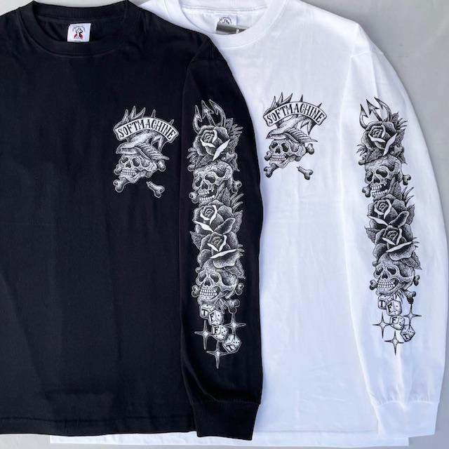 Softmachine（ソフトマシーン） TOTEM SKULLS -L/S Tシャツ ロンT 