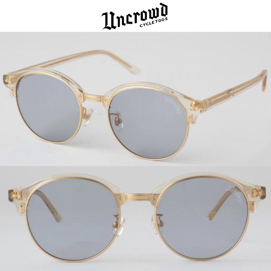 BLUCO スモークレンズ UNCROWD サングラス FORTE ANTIQUE CLEAR