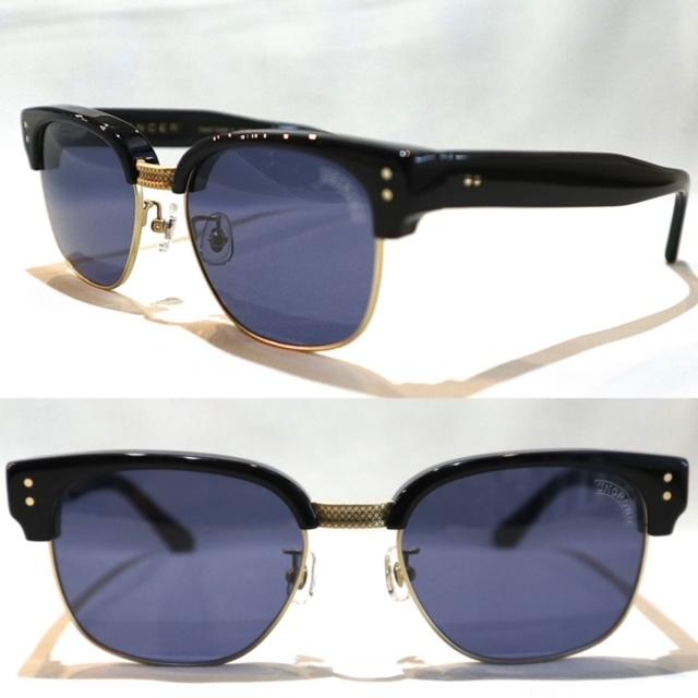 アンクラウド　UC-102 LANCER ブラックフレーム×ダークブルーレンズ BLUCO ブルーレンズ UNCROWD アンクラウド SHADE サングラス UC