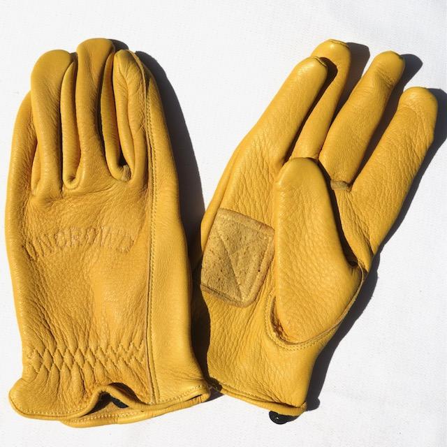 BLUCO Lサイズ UNCROWD レザー グローブ キャメル色 アンクラウド ALL