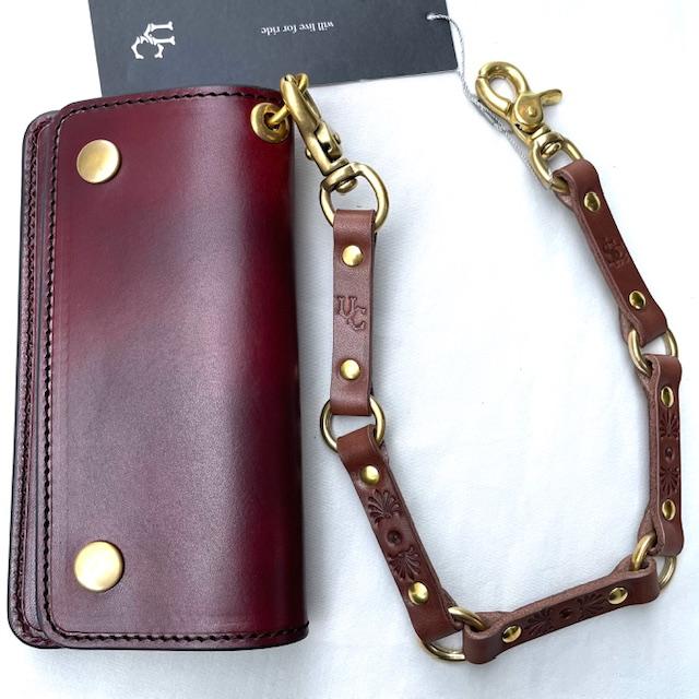 BLUCO（ブルコ） UNCROWD トラッカーウォレット レザーチェーン付き