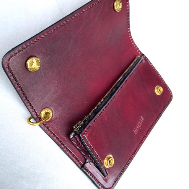 UNCROWD/アンクラウド　トラッカーウォレット　ウォレットチェーンセット BLUCO UNCROWD トラッカーウォレット レザーチェーン付き アン