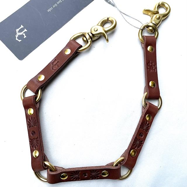 UNCROWD/アンクラウド　トラッカーウォレット　ウォレットチェーンセット BLUCO UNCROWD トラッカーウォレット レザーチェーン付き アン