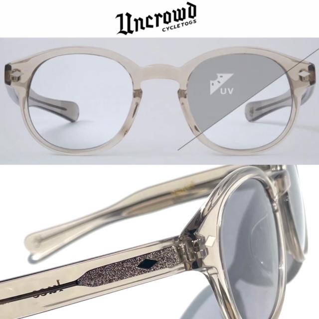 Uncrowd クリアグレー サングラス BLUCO（ブルコ） 調光レンズ UNCROWD アンクラウド SHADE サングラス