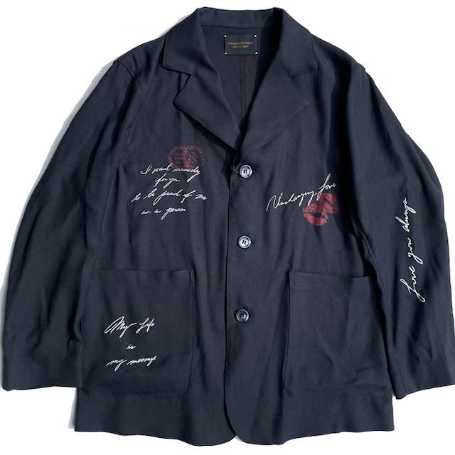 UNCHANGING LOVE アンチェンジングラブ Dear You ジャケット、パンツ セットアップ ブラック色の画像