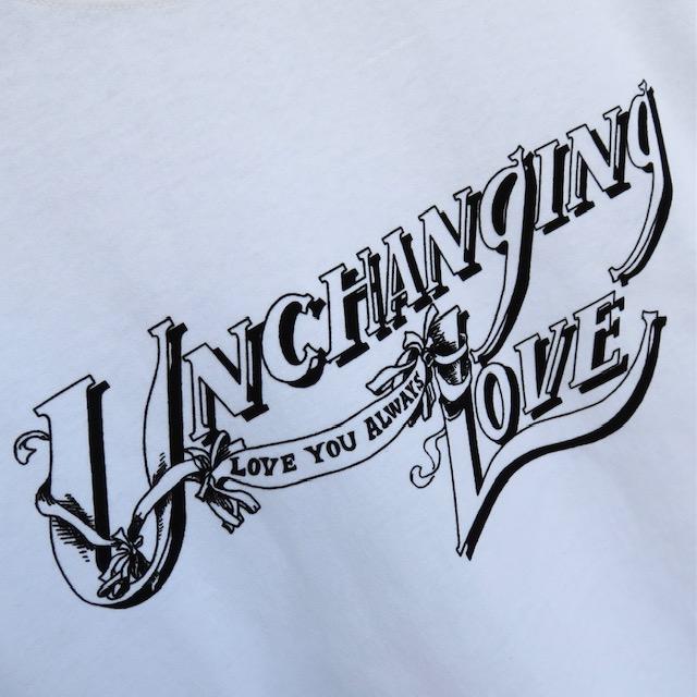 UNCHANGING LOVE アンチェンジングラブ 1920'S FLOCKEY L/S Tシャツ