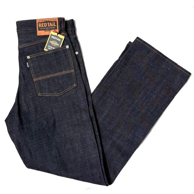 W34 レッドテイル デニムパンツ インディゴ ブルー Red Tail LA 5Poket 