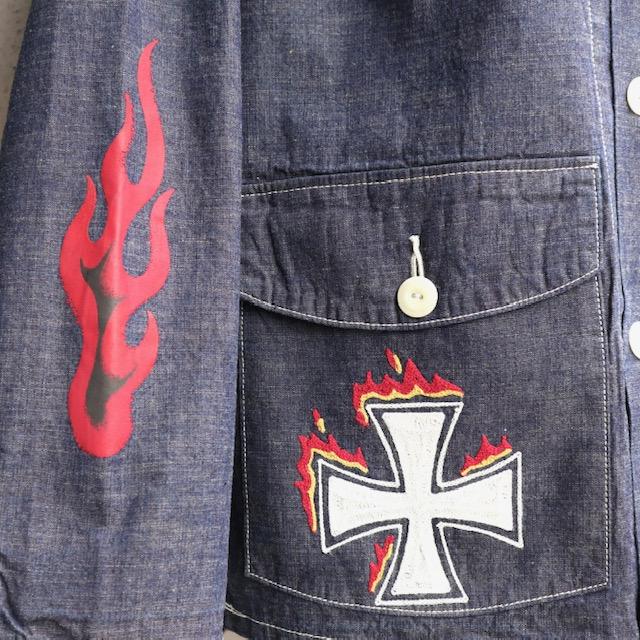 激レア WEIRDO プリントカバーオール 楽天市場】WEIRDO ウィアード T/Cクロス ワーク ジャケット