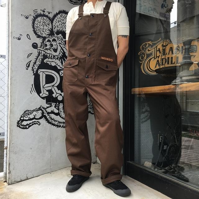 weirdo ウィアードオーバーオールLサイズ-最終値下げフォックス
