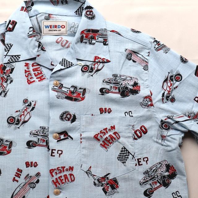 WEIRDO ウィアード 半袖シャツ ホットロッド RACE? S/S シャツ WEIRDO ウィアード 半袖シャツ ホットロッド RACE? S/S シャツ