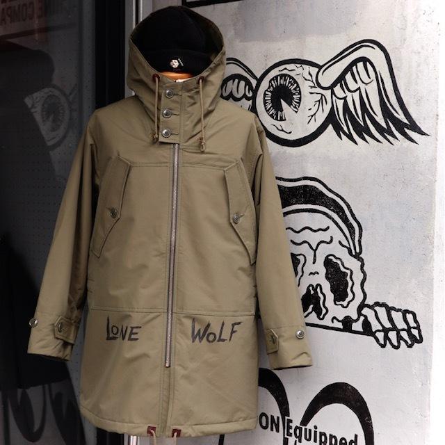 XLサイズ WEIRDO ウィアード モッズパーカー LONE WOLF HOODIE