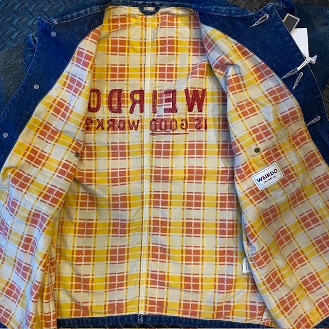 WEIRDO（ウィアード） XLサイズ GOOD WORK? - ENGINEER JACKET デニム