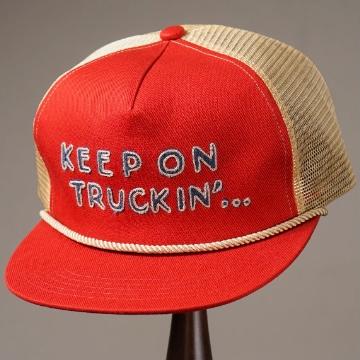 ウィアード weirdo メッシュキャップ　新品未使用品 WEIRDO（ウィアード） KEEP ON TRUCKIN' - TRUCKER CAP トラッカー