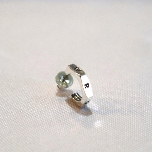 WEIRDO ウィアード NUT ピアス 13mm Silver925 : フラッシュ
